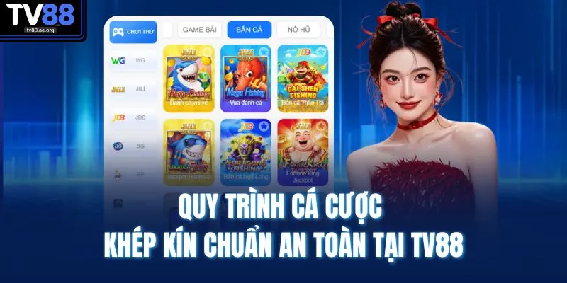 Home 20 Quy trình cá cược khép kín chuẩn an toàn tại TV88